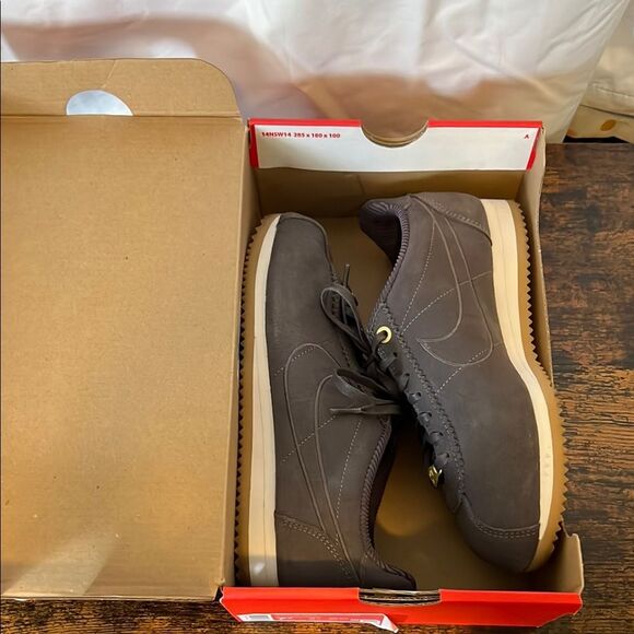 Maria Sharapova x Women's Nike Cortez 'Medium Brown' With Box - Picture 12 of 13